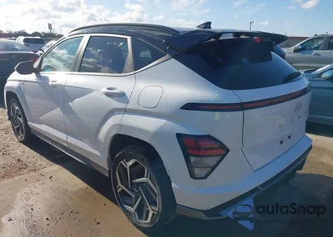 2024 Hyundai Kona N Line из США, поврежденный, VIN KM8HACA31RU080498